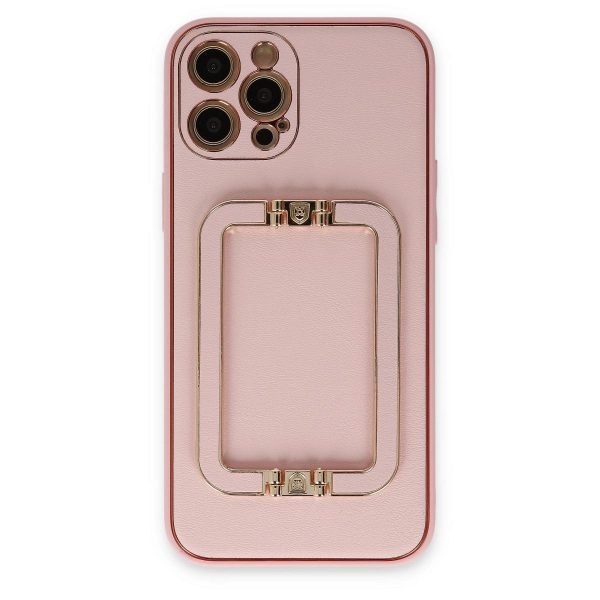Apple İphone 12 Pro Kılıf Coco Elit Kapak - Pembe