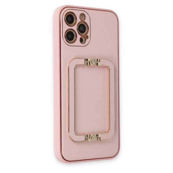 Apple İphone 12 Pro Kılıf Coco Elit Kapak - Pembe