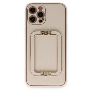 Apple İphone 12 Pro Kılıf Coco Elit Kapak - Gold