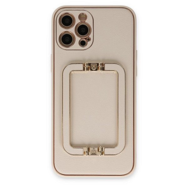 Apple İphone 12 Pro Kılıf Coco Elit Kapak - Gold