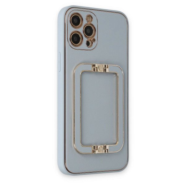 Apple İphone 12 Pro Max Kılıf Coco Elit Kapak - Turkuaz