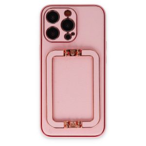 Apple İphone 13 Pro Max Kılıf Coco Elit Kapak - Pembe