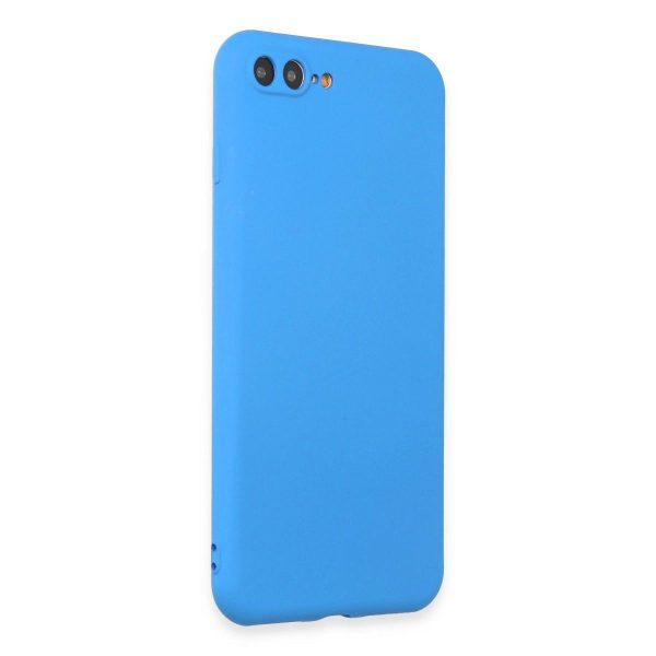 Apple İphone 7 Plus Kılıf First Silikon - Mavi