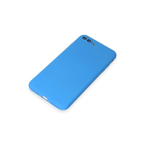 Apple İphone 7 Plus Kılıf First Silikon - Mavi