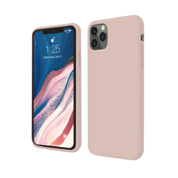 Apple İphone 11 Pro Kılıf First Silikon - Rose Gold