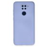 Xiaomi Redmi Note 9 Kılıf Nano İçi Kadife Silikon - Lila