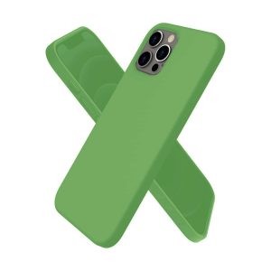 Apple İphone 12 Pro Kılıf First Silikon - Yeşil