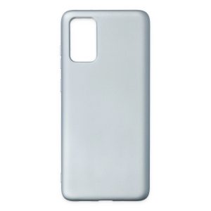 Samsung Galaxy S20 Plus Kılıf Nano İçi Kadife Silikon - Sky Blue