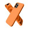 Apple İphone 12 Pro Kılıf First Silikon - Turuncu