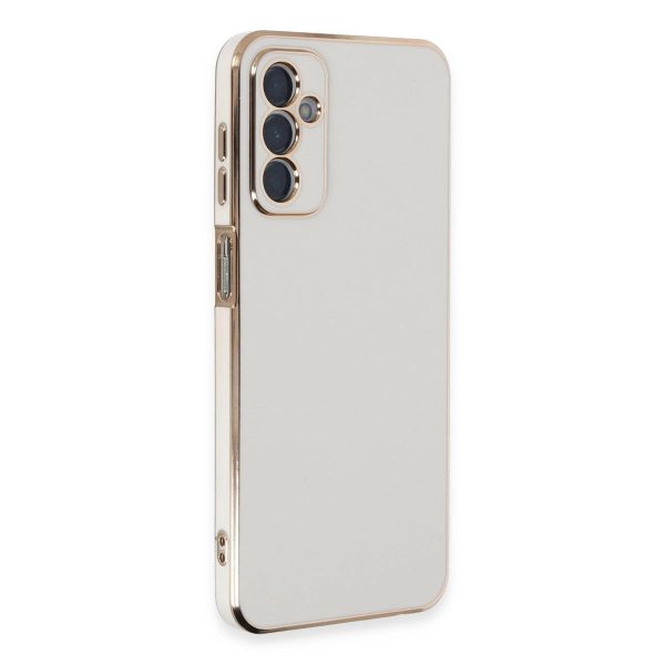 Samsung Galaxy A14 4g Kılıf Volet Silikon - Beyaz