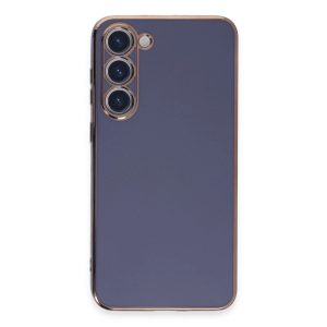 Samsung Galaxy S23 Kılıf Volet Silikon - Mavi