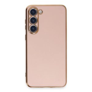 Samsung Galaxy S23 Kılıf Volet Silikon - Pembe