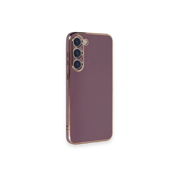 Samsung Galaxy S23 Plus Kılıf Volet Silikon - Mor