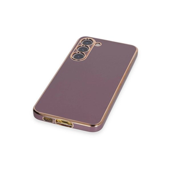 Samsung Galaxy S23 Plus Kılıf Volet Silikon - Mor