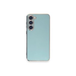 Samsung Galaxy S23 Plus Kılıf Volet Silikon - Açık Yeşil