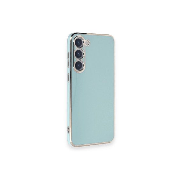 Samsung Galaxy S23 Plus Kılıf Volet Silikon - Açık Yeşil