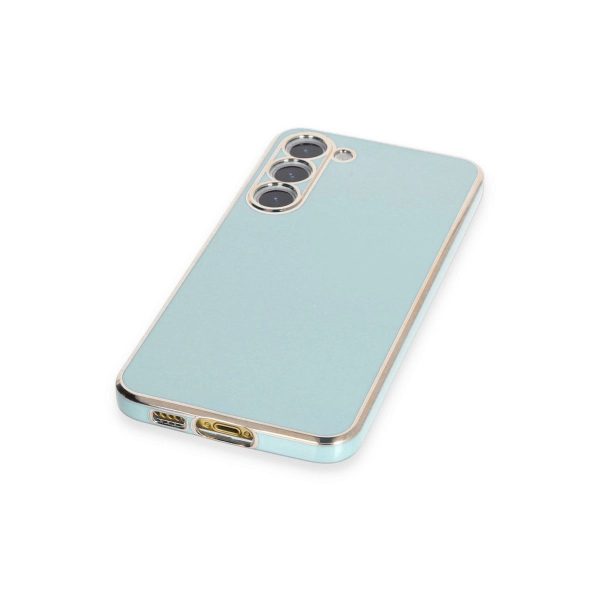 Samsung Galaxy S23 Plus Kılıf Volet Silikon - Açık Yeşil