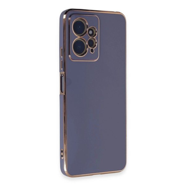 Xiaomi Redmi Note 12 4g Kılıf Volet Silikon - Mavi