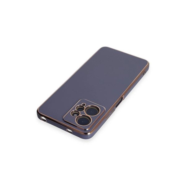 Xiaomi Redmi Note 12 4g Kılıf Volet Silikon - Mavi