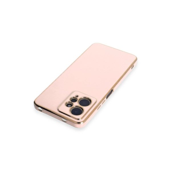 Xiaomi Redmi Note 12 4g Kılıf Volet Silikon - Pembe