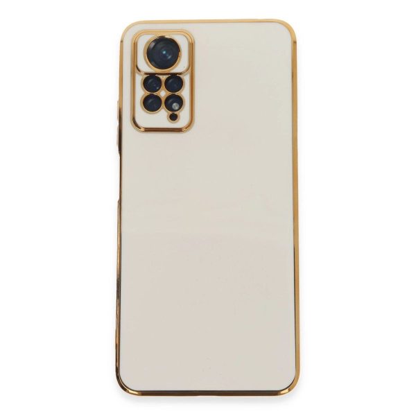 Xiaomi Redmi Note 12 Pro 4g Kılıf Volet Silikon - Beyaz