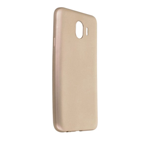 Samsung Galaxy J4 Kılıf First Silikon - Gold