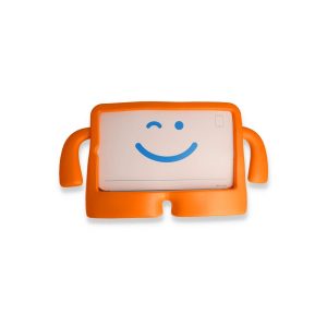 Apple İpad 10.2 (7.nesil) Kılıf Karakter Tablet Silikon - Turuncu
