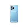 Xiaomi Redmi Note 12 4g Kılıf Kart Şeffaf Silikon - Şeffaf
