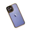 Apple İphone 12 Kılıf Liva Lens Silikon - Siyah