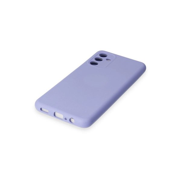 Samsung Galaxy A14 4g Kılıf Nano İçi Kadife Silikon - Lila