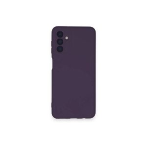 Samsung Galaxy A14 4g Kılıf Nano İçi Kadife Silikon - Mor