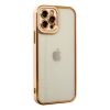 Apple İphone 12 Pro Max Kılıf Liva Lens Silikon - Rose