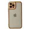 Apple İphone 12 Pro Max Kılıf Liva Lens Silikon - Rose