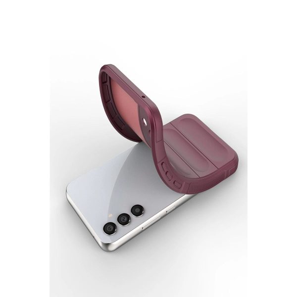 Samsung Galaxy A15 4g Kılıf Optimum Silikon - Bordo