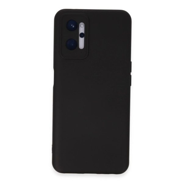 Realme 9i 4g Kılıf Nano İçi Kadife Silikon - Siyah