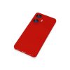 Realme C55 Kılıf Nano İçi Kadife Silikon - Kırmızı