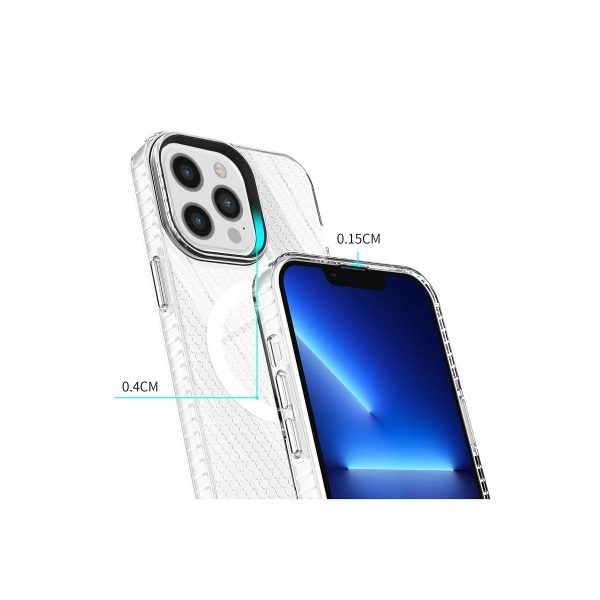 Apple İphone 12 Pro Max Kılıf Beta Magneticsafe Silikon - Şeffaf