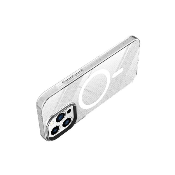 Apple İphone 12 Pro Max Kılıf Beta Magneticsafe Silikon - Şeffaf