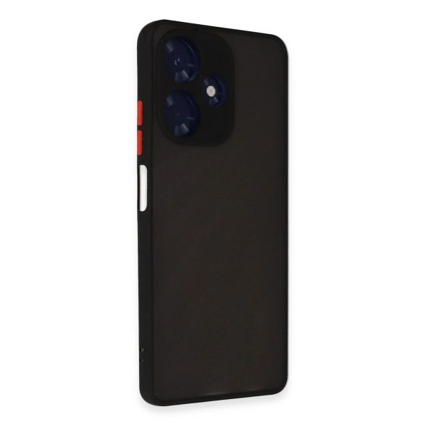 İnfinix Hot 30 4g Kılıf Montreal Silikon Kapak - Siyah