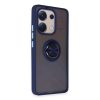 Xiaomi Redmi Note 13 4g Kılıf Montreal Yüzüklü Silikon Kapak - Lacivert