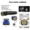 Güçlü Pilli Kafa Lambası  Wt-607