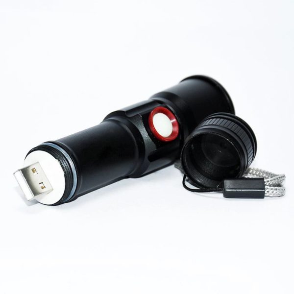 2 Led 1.000 Lümen Usb Şarjlı El Feneri Wt-611