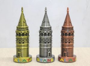 Metal Galata Kulesi Alk4318