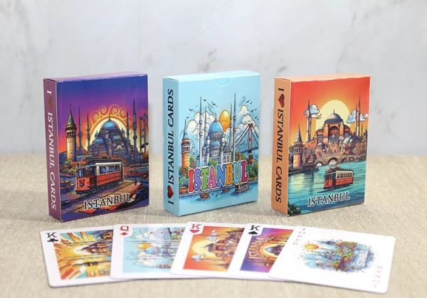 İstanbul Temalı İskambil Oyun Kartı Alk4350